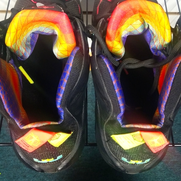 Nike Lebron 12 "Data" Sneakers - Picture 7 of 8